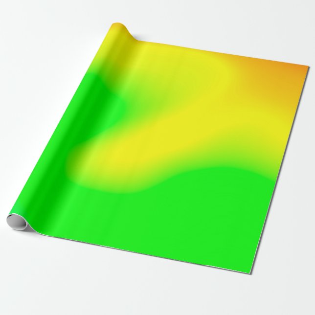 Abstract rainbow soft cloud background in pastel c wrapping paper (Unrolled)