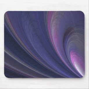 Abstract Rainbow Swirl Mouse Pad