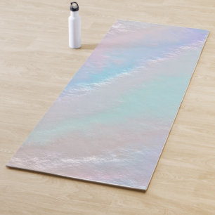 Abstract Rainbow Texture Yoga Mat
