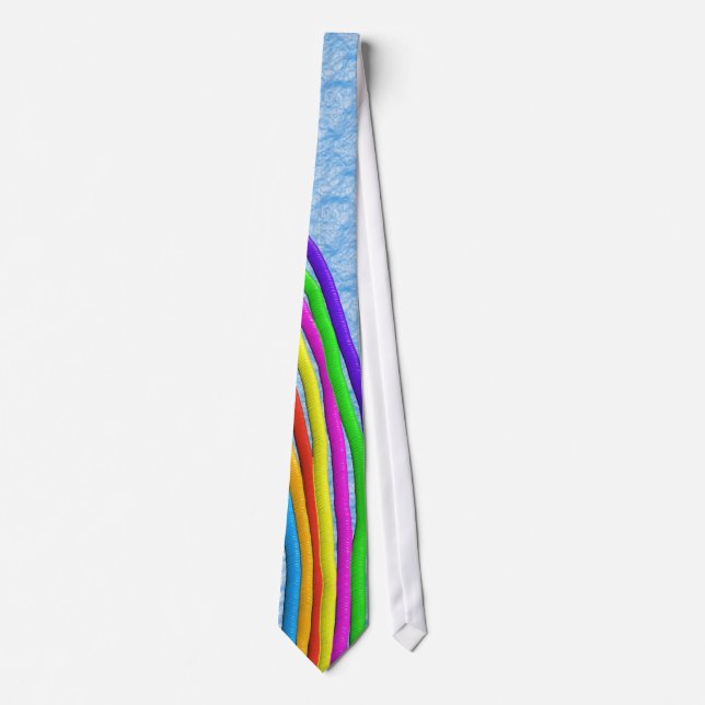 Abstract Rainbow Tie (Front)
