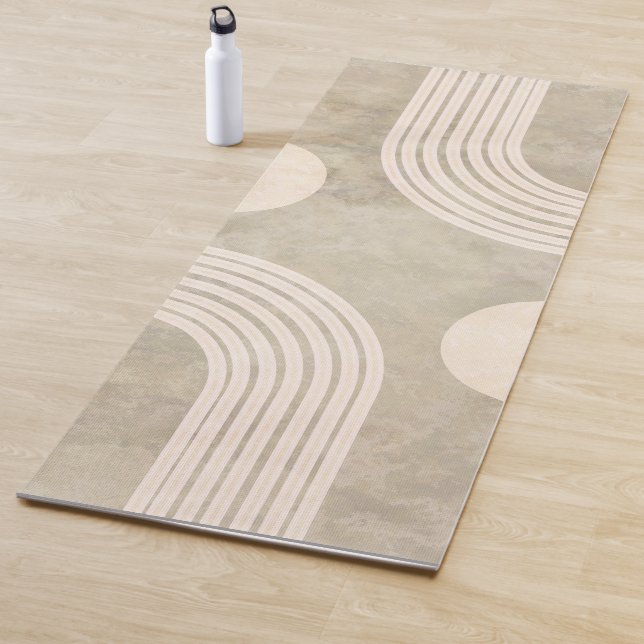 Abstract Rainbow Yoga Mat (In Situ)