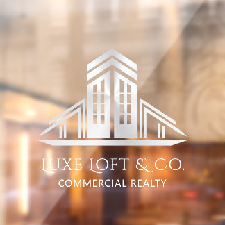 Abstract Real Estate Logo | Silver