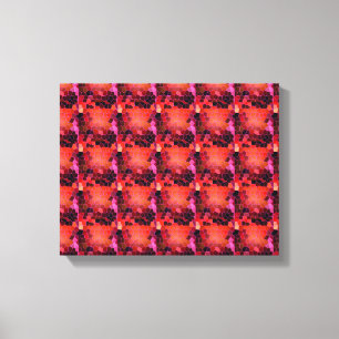 Abstract Red Canvas Print