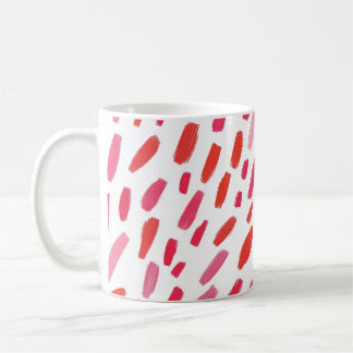 🔴 Abstract Red Elegant Pattern🎨 Coffee Mug