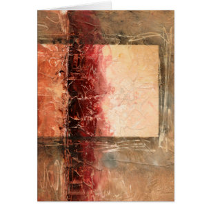 Abstract Red Landscape