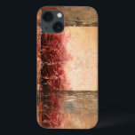 Abstract Red Landscape iPhone 13 Case<br><div class="desc">Ethan Harper painted this stunning abstract red landscape. A rectangular inset creates a lighter portion of the piece. A very sanguine piece,  order your copy today!</div>