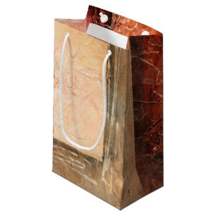 Abstract Red Landscape Small Gift Bag