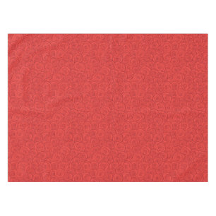 Abstract Red Roses Background Tablecloth