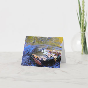 Abstract Reflections Card