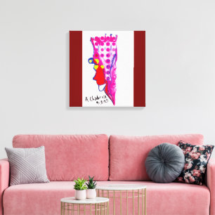 Abstract Regal Art Stretched Canvas