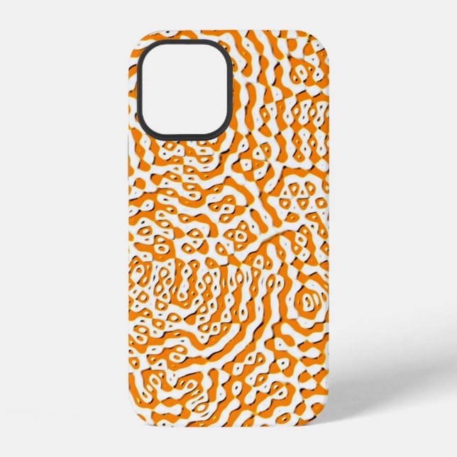 Abstract repeating endless seamless texture watera iPhone case (Back)