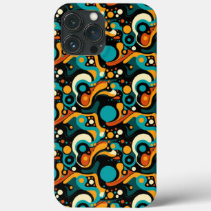 Abstract Retro Funk iPhone 13 Pro Max Case