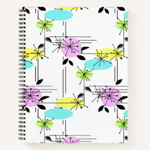 Abstract retro notebook