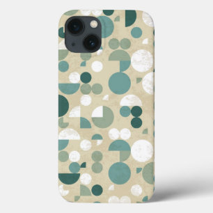 Abstract retro pattern iPhone 13 case