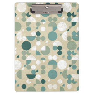 Abstract retro pattern clipboard