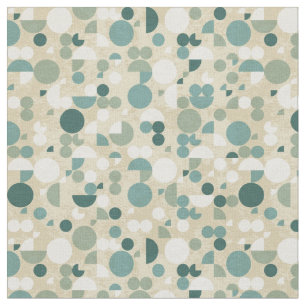 Abstract retro pattern fabric