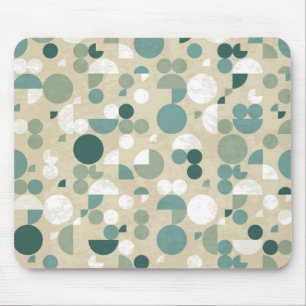 Abstract retro pattern mouse pad