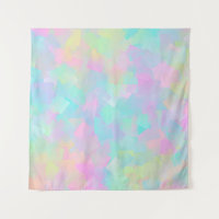 Abstract retro pattern of geometric shapes in pink