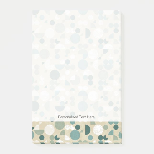 Abstract retro pattern post-it notes (Front)