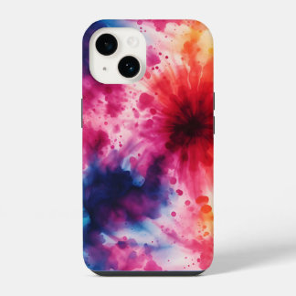 Abstract Retro Tie Dye Pattern iPhone / iPad case