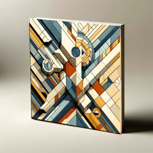 Abstract Revolution: 2024's Most Sought-After Cubi Tile