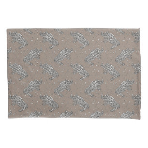Abstract Rhinoceroses Pillowcase