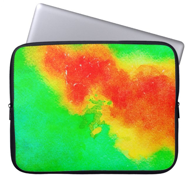 Abstract rich texture artwork. Creative patternabs Laptop Sleeve (Front)