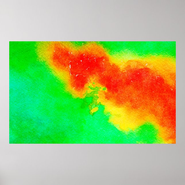 Abstract rich texture artwork. Creative patternabs Poster (Front)
