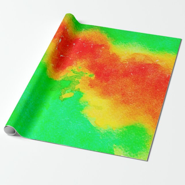 Abstract rich texture artwork. Creative patternabs Wrapping Paper (Unrolled)