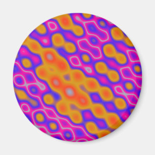 Abstract Ripples Magnet