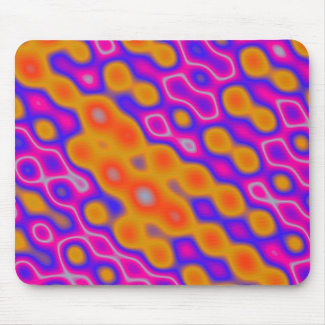 Abstract Ripples Mouse Pad (Front)