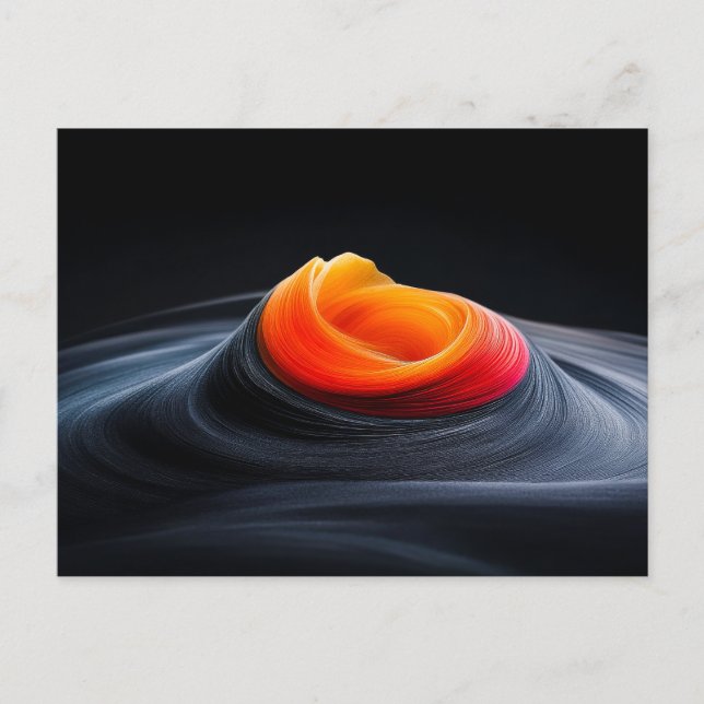 Abstract Ripples Postcard (Front)
