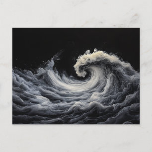 Abstract Ripples Postcard
