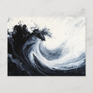 Abstract Ripples Postcard