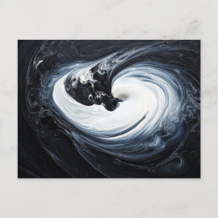 Abstract Ripples Postcard