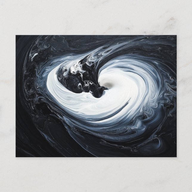 Abstract Ripples Postcard (Front)