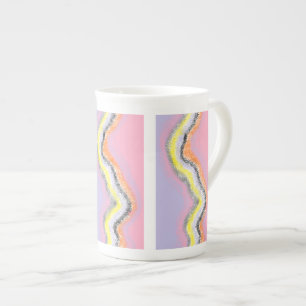 Abstract river mug