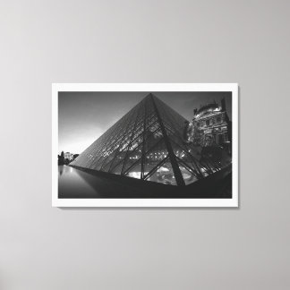 Abstract roof canvas print