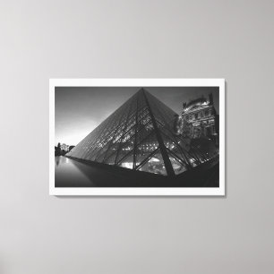 Abstract roof canvas print