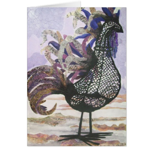 Abstract rooster (Front)