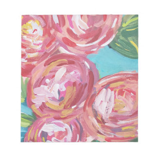 Abstract Roses Notebook  Notepad