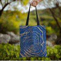 Abstract Royal Fashion Faux Gold Maze Inspired Art
