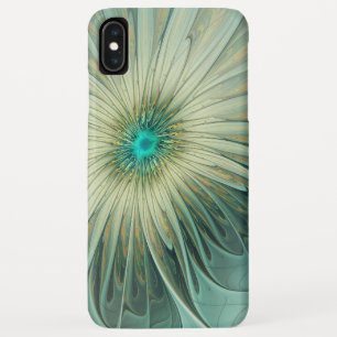 Abstract Sage Green Fantasy Flower Fractal Art Case-Mate iPhone Case