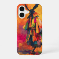 Abstract Samurai Warrior Silhouette