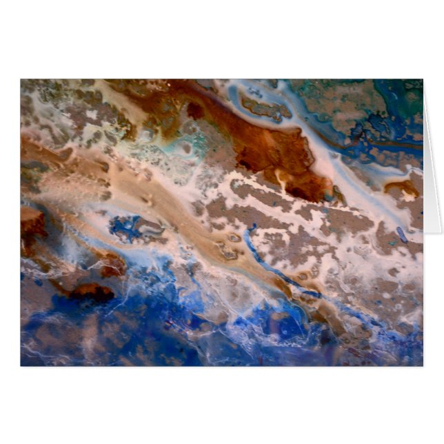 Abstract sandy beach pattern water foam pattern  (Front Horizontal)