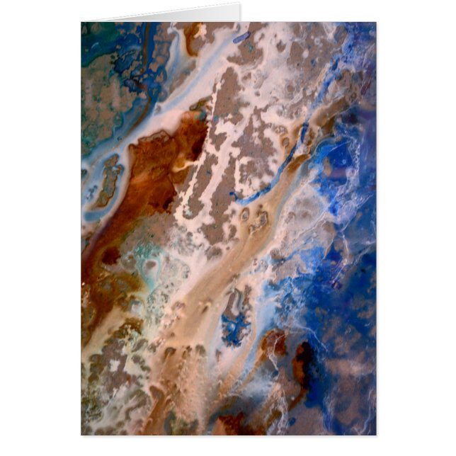 Abstract sandy beach pattern water foam pattern  (Front)