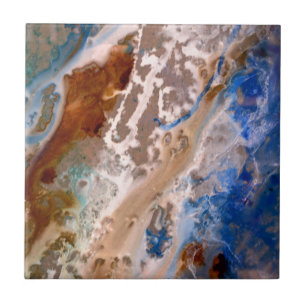 Abstract sandy beach pattern water foam pattern  tile