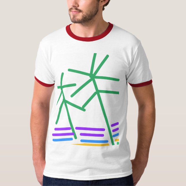 Abstract Scenary  T-Shirt (Front)
