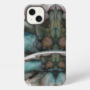Abstract Scifi Landscape and Orb iPhone 13 Case