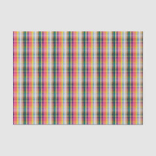 Abstract Scottish Plaid Tissue Paper